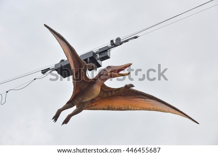 model of pteranodon Royalty-Free Stock Photo #446455687