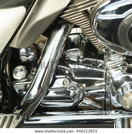 Motorcycle engine block