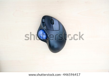 Mouse Wireless Trackball Royalty-Free Stock Photo #446596417