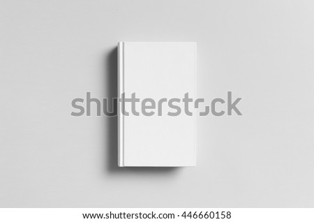 Hardcover Canvas Book Mock-Up - Front Royalty-Free Stock Photo #446660158