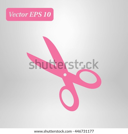 Scissors icon.