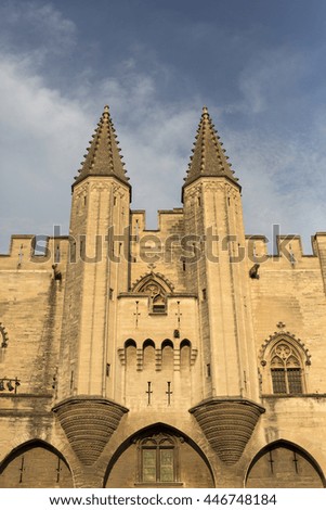 Palais des Papes(Papal Palace) -  Avignon France