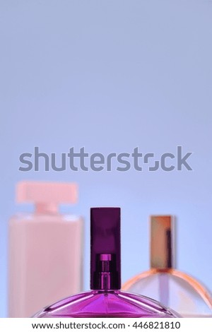 A studio photo of ladies perfume