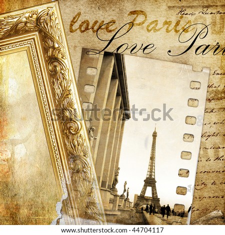 vintage photoalbum series - Paris