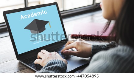Academic Education Graduate Information Concept
