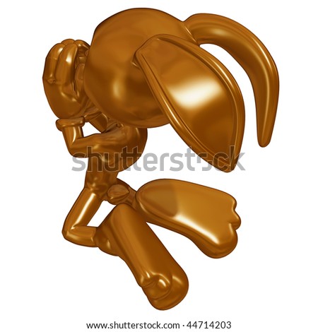 Mini Chocolate Easter Bunny