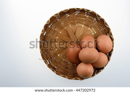 Eggs, bread, breakfast