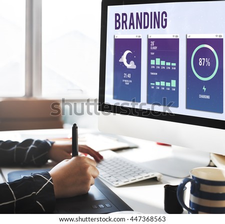 Branding Advertisement Copyright Value Profile Concept