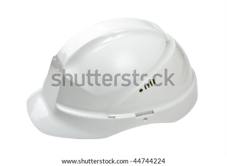 Helmet on a white background