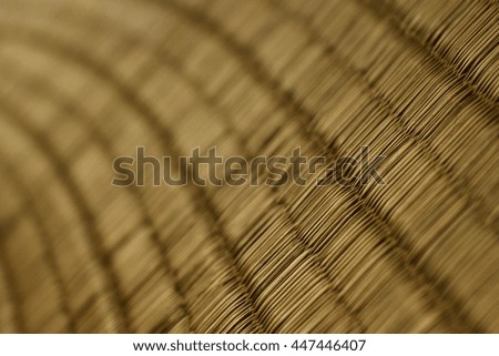 Mat pattern backdrop. hand made design. Gold shade