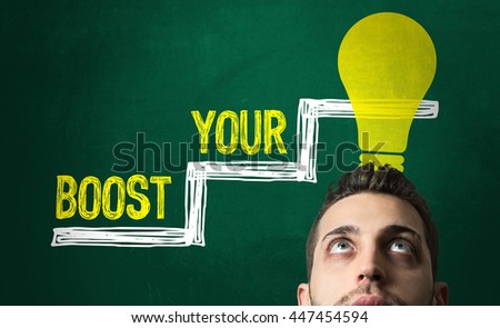 Boost Your Ideas Royalty-Free Stock Photo #447454594