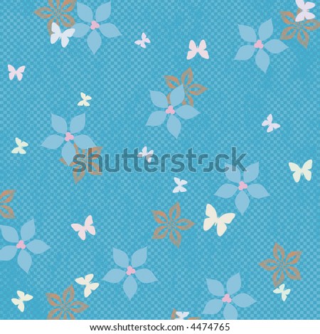 Butterfly floral
