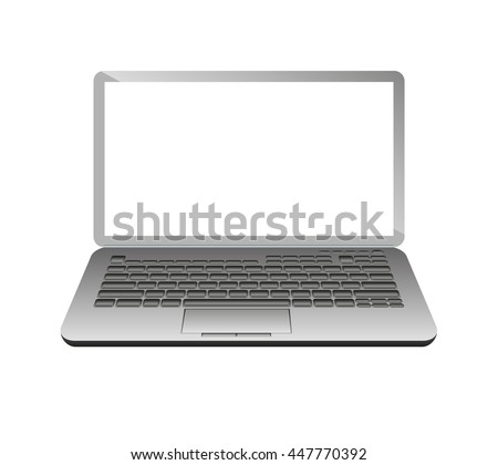 Laptop vector