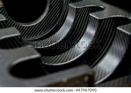 carbon fiber composite product background
