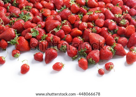 Fresh strawberry background. Close up, High resolution product.