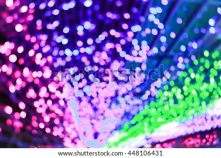 blurred bokeh background with colorful lights 
