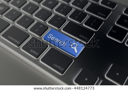 search enter button key on keyboard