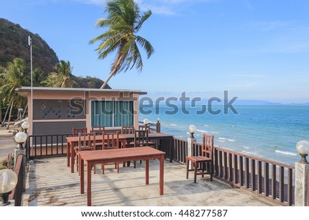 Beach oceanfront,south of thailand,Warm,bright  picture