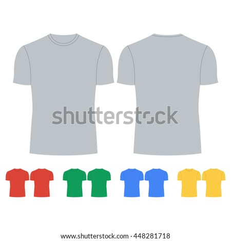 T-shirt icon. Vector concept illustration for design