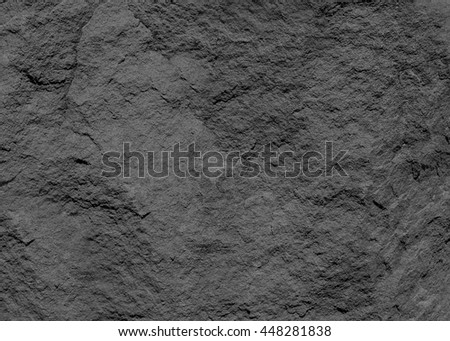 Background Pattern, Natural Dusty Black Slate Background or Texture with Copy Space for Text Decorated.