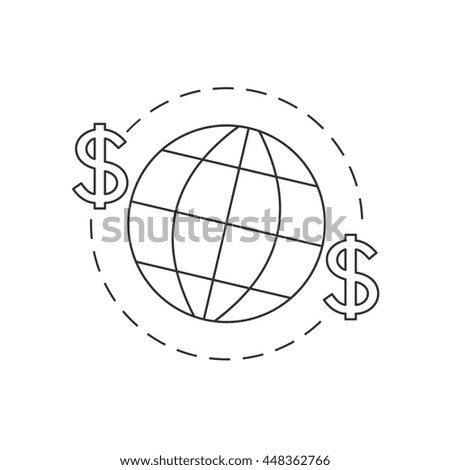Money, finance, payments and business icon vector.