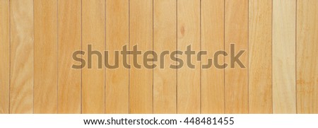 Wood plank brown texture background. Wooden timber planks, furniture surface background. Light brown painted wood texture. Boarded wood wall