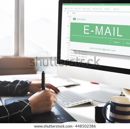 Email Message Digital Electronic Communication Concept