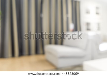 Blurred image of Living room for background uses.