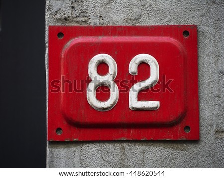 number 82