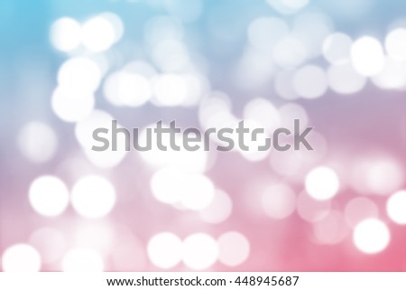 pastel color tone on festive background with defocused lights