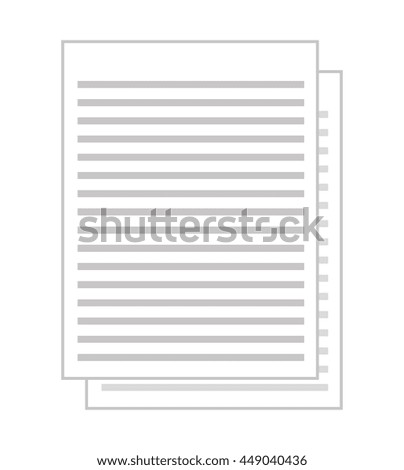 document file isolated icon design, vector illustration  graphic 