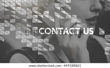 Contact Customer Care Support Help Service Assistance Concept