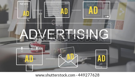 Advertising Commercial Marketing Digital Branding Concept