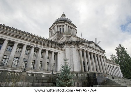 Washington State Capital Building (Olympia) Royalty-Free Stock Photo #449457964