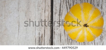 Koren melon or locally known as chamoe over wooden background