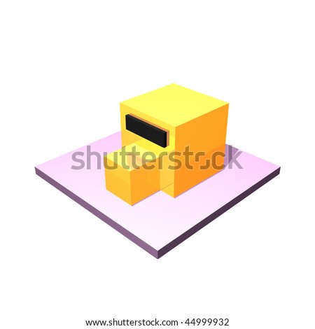 Manufacturer Building Icon on a White Background
