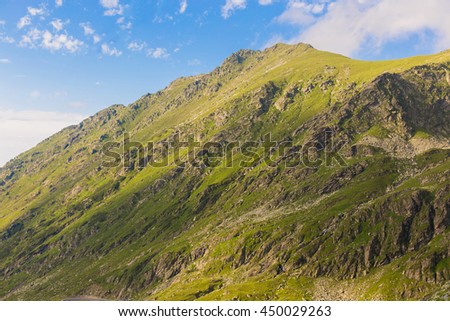 Transfagarasan mountain road, Romanian Carpathians