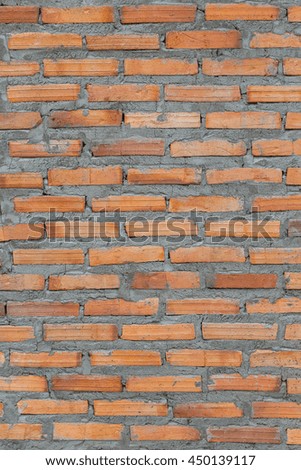 old vintage brick wall use for background