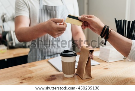 Modern cafe business