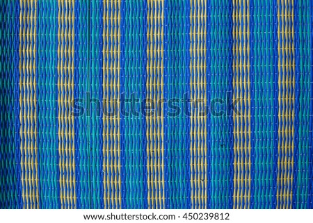 blue mats made from thailand