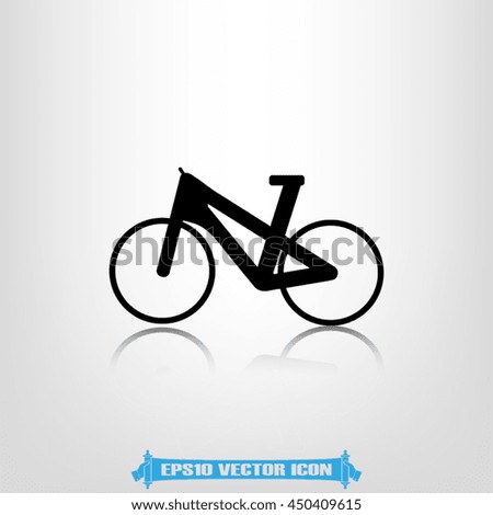 Bike icon vector illustration EPS 10.