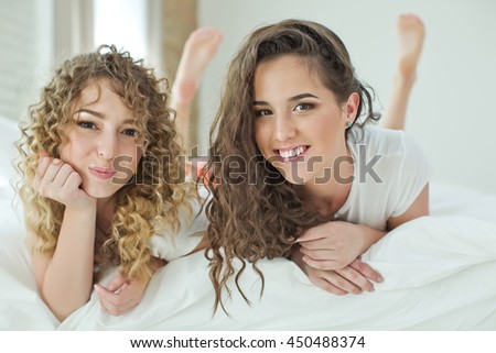 Two girlfriends 
