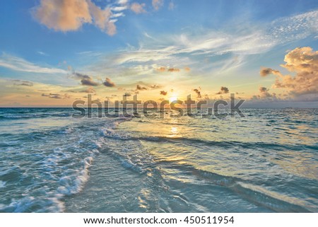 seaview on the island Royalty-Free Stock Photo #450511954