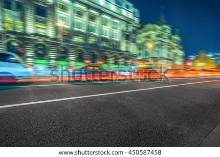 car driving on road in city