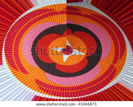 Brightly Colored Pattern Background