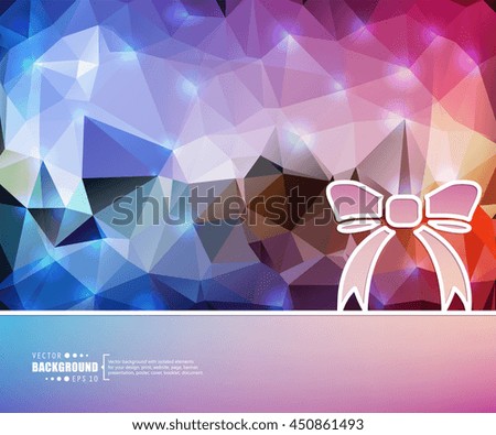 Abstract concept vector background. For illustration template design, creative business infographic, page, web, brochure, banner, presentation, booklet, document.
