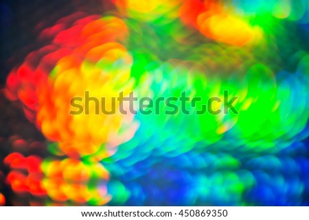 Multi color abstract, blurred and defocused  background