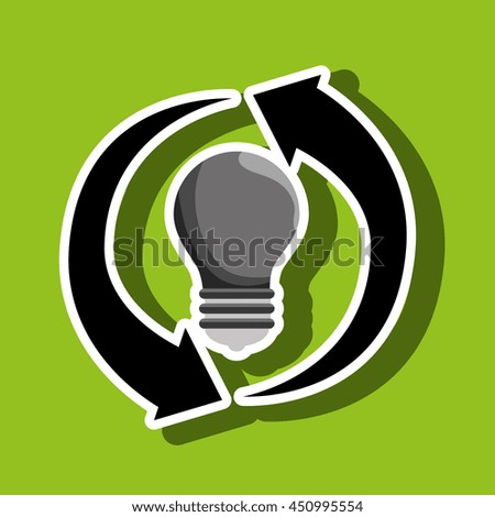 renewable energy isolated icon design, vector illustration  graphic 