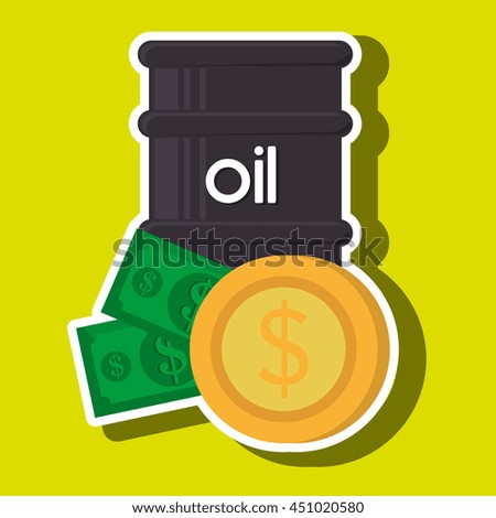 gasoline barrel isolated icon design, vector illustration  graphic 