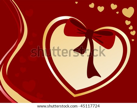 valentines card - vector